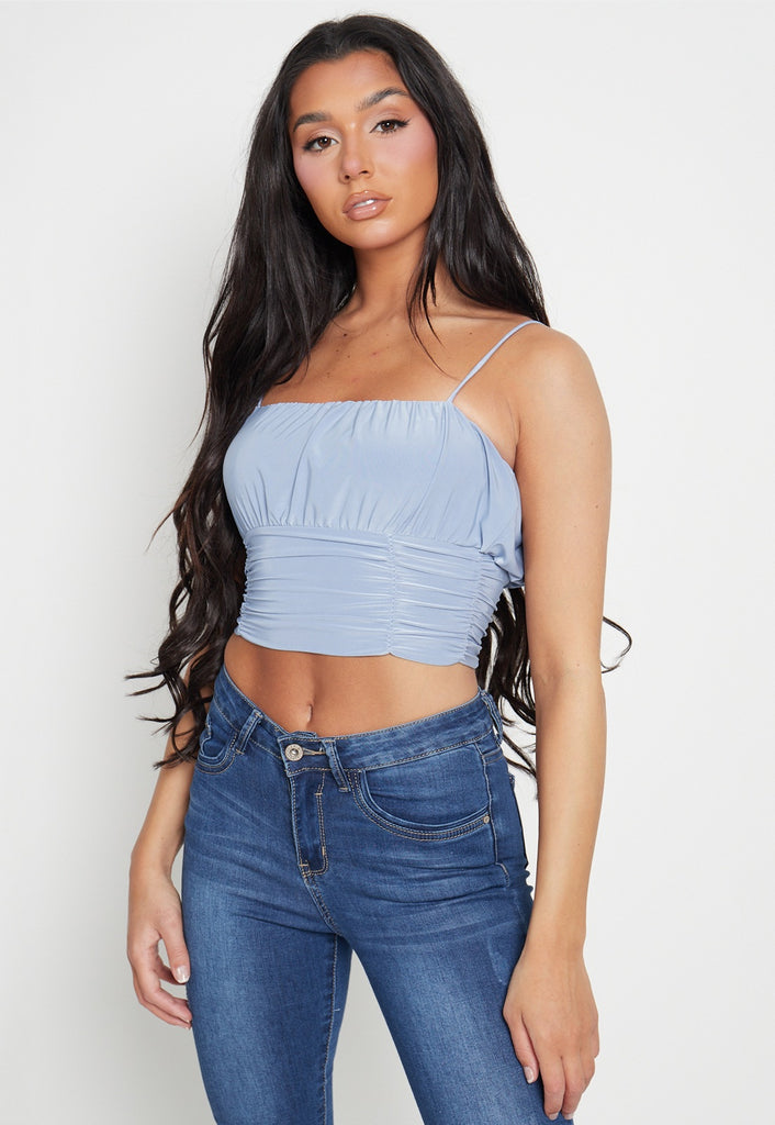 Pale blue cami sale top